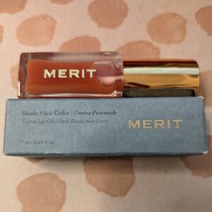 MERIT Shade Slick Gelee Tinted Lip Oil - Jete